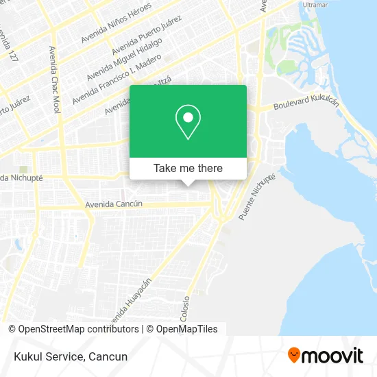 Kukul Service map