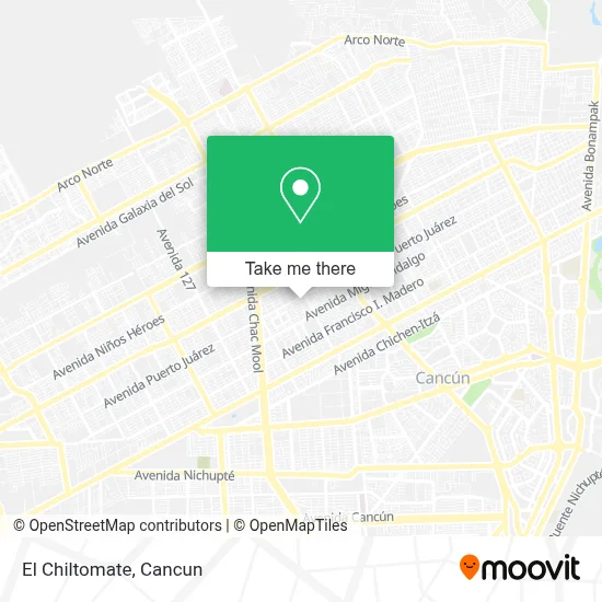 El Chiltomate map
