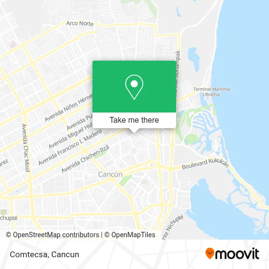 Comtecsa map