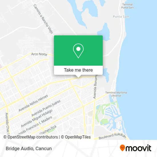 Bridge Audio map