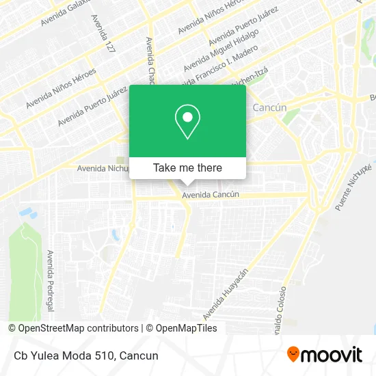 Cb Yulea Moda 510 map