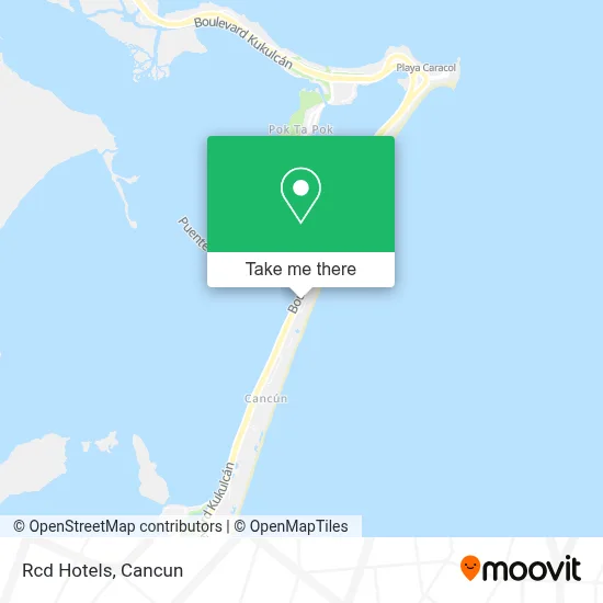 Rcd Hotels map