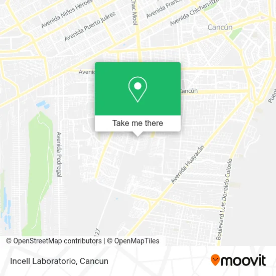 Incell Laboratorio map