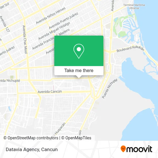Datavia Agency map