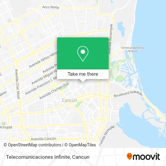 Telecomunicaciones Infinite map