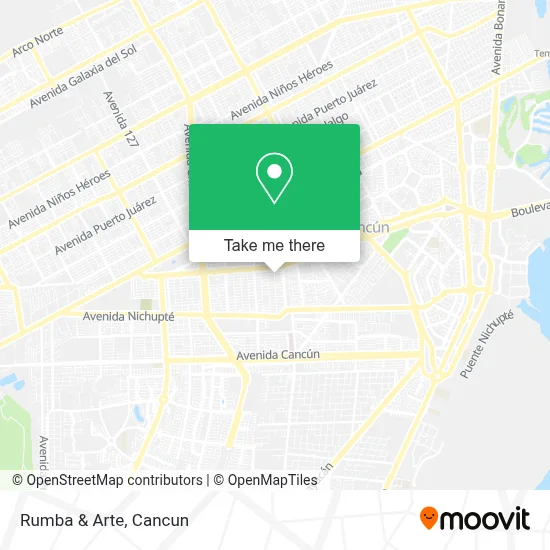 Rumba & Arte map