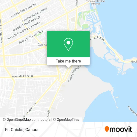 Fit Chicks map