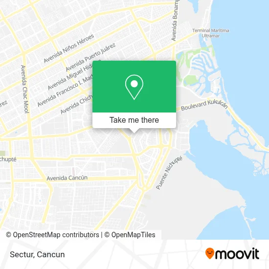 Sectur map