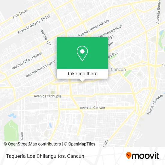 Taquería Los Chilanguitos map