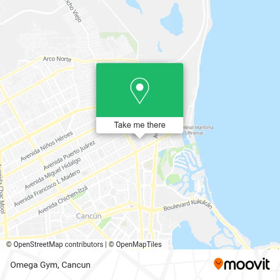 Omega Gym map