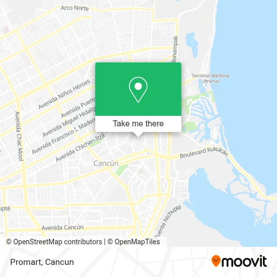 Promart map