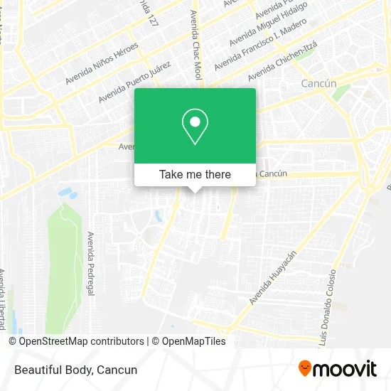 Beautiful Body map