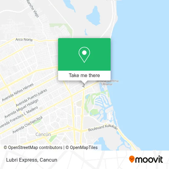 Lubri Express map