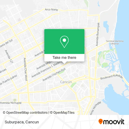 Suburpaca map