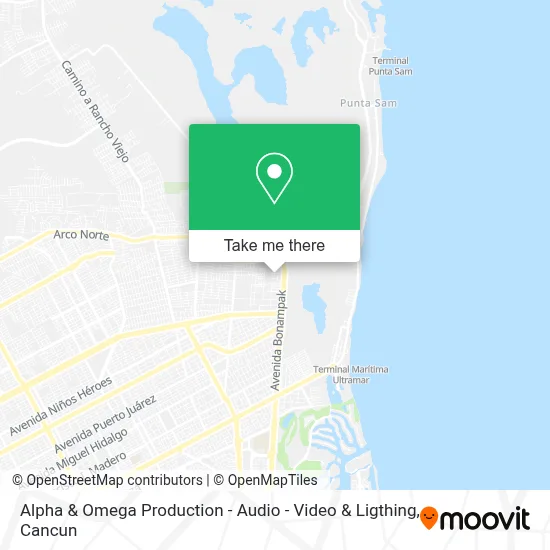 Alpha & Omega Production - Audio - Video & Ligthing map