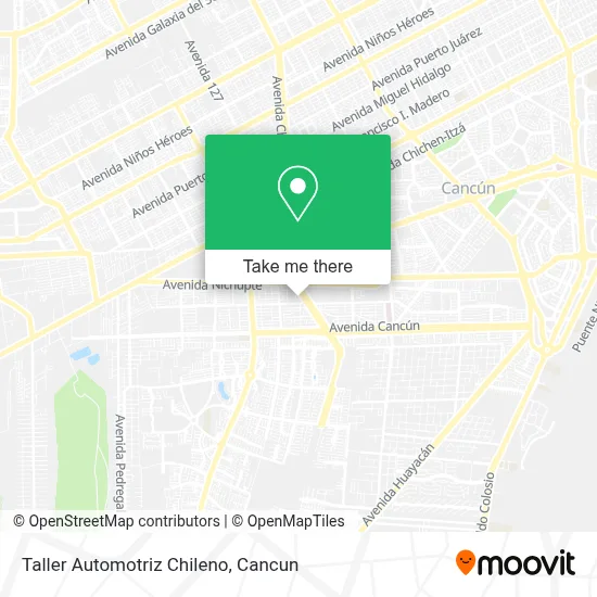 Taller Automotriz Chileno map