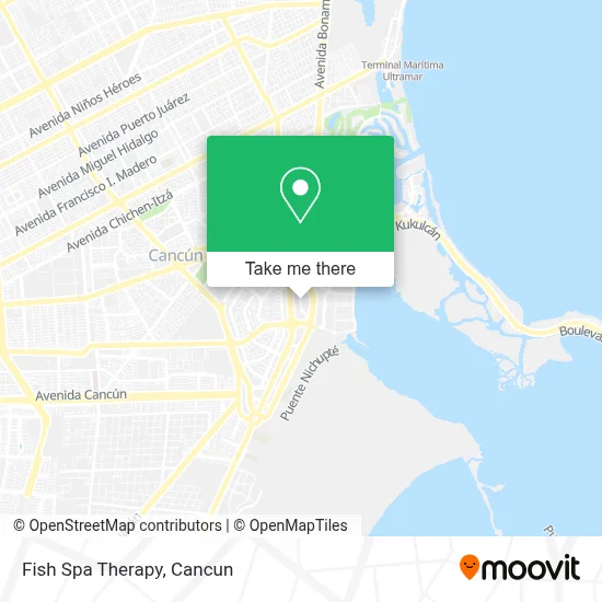 Fish Spa Therapy map