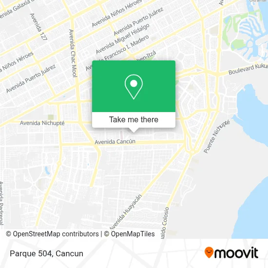 Parque 504 map