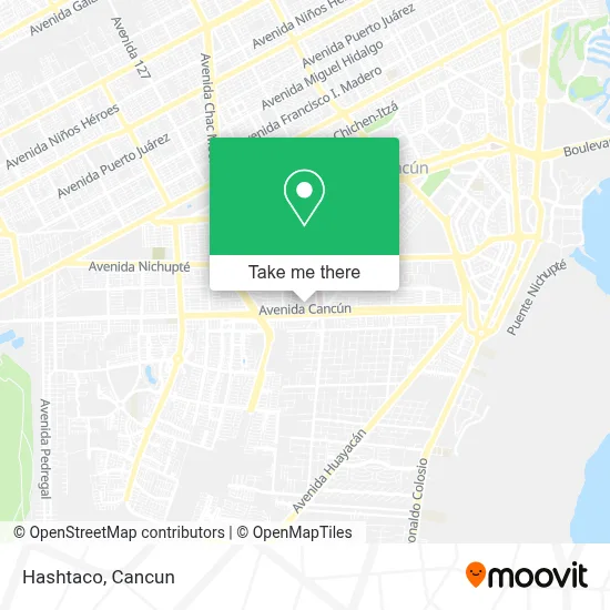 Hashtaco map