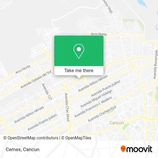 Cemex map