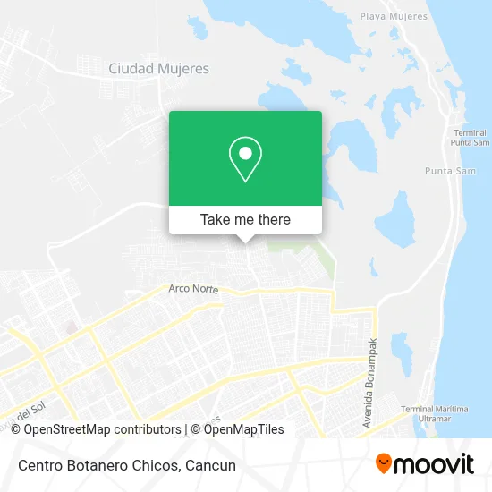 Centro Botanero Chicos map