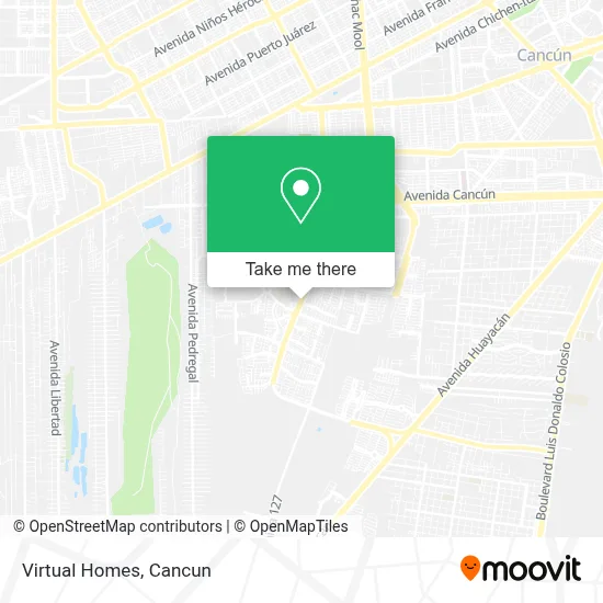 Virtual Homes map