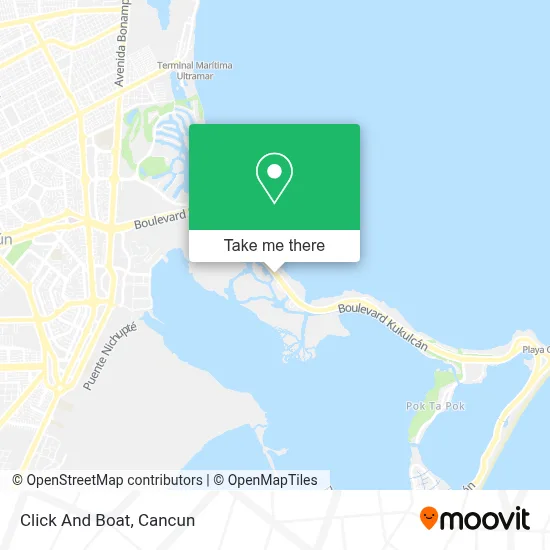 Click And Boat map