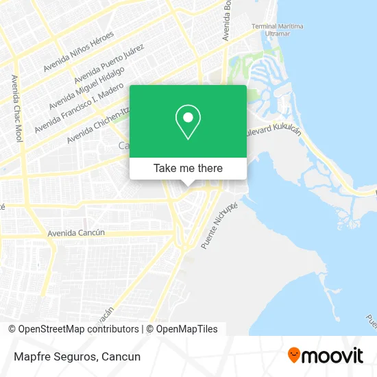 Mapfre Seguros map