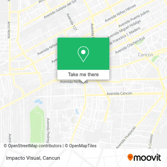 Impacto Visual map