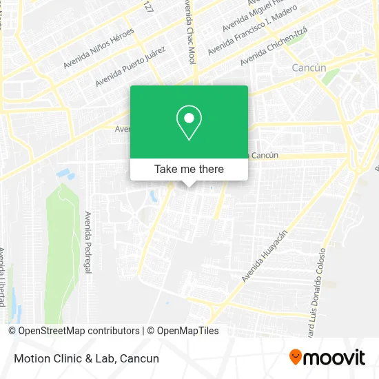 Motion Clinic & Lab map