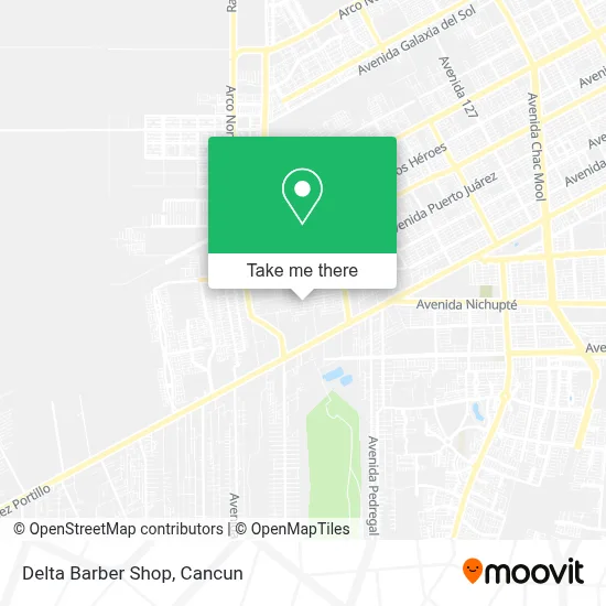 Delta Barber Shop map