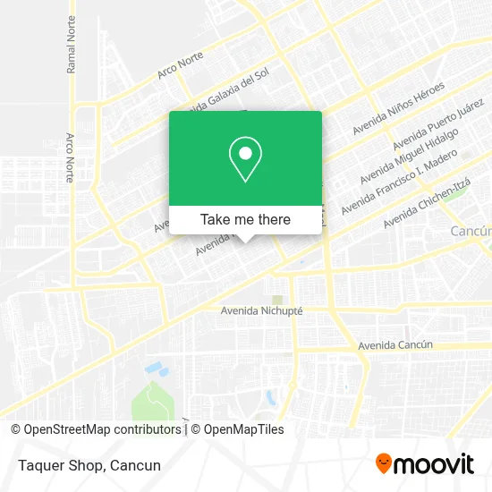 Taquer Shop map