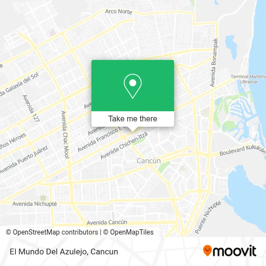 El Mundo Del Azulejo map
