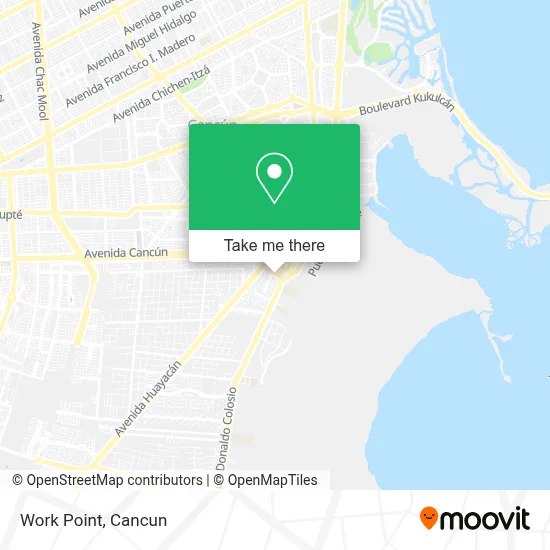 Work Point map