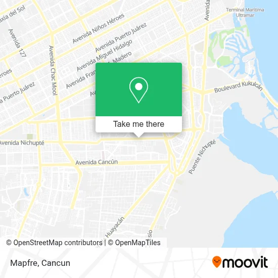 Mapfre map