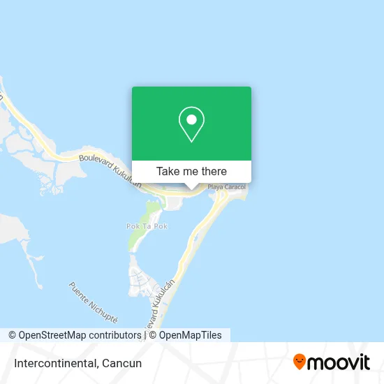 Intercontinental map