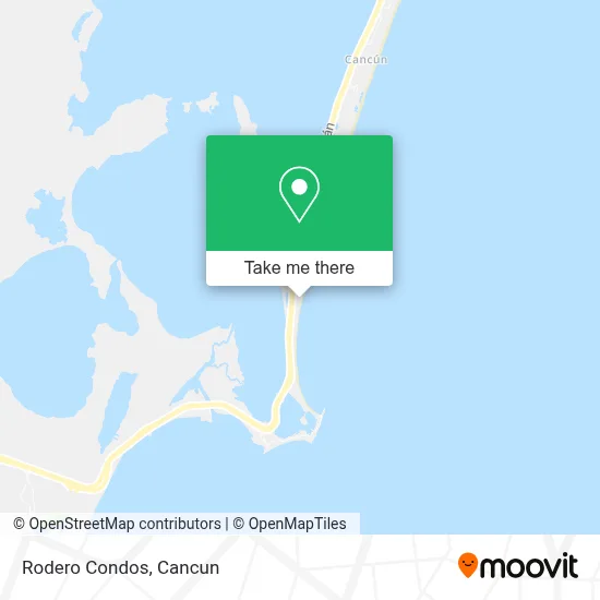 Rodero Condos map