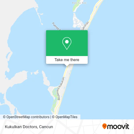 Kukulkan Doctors map