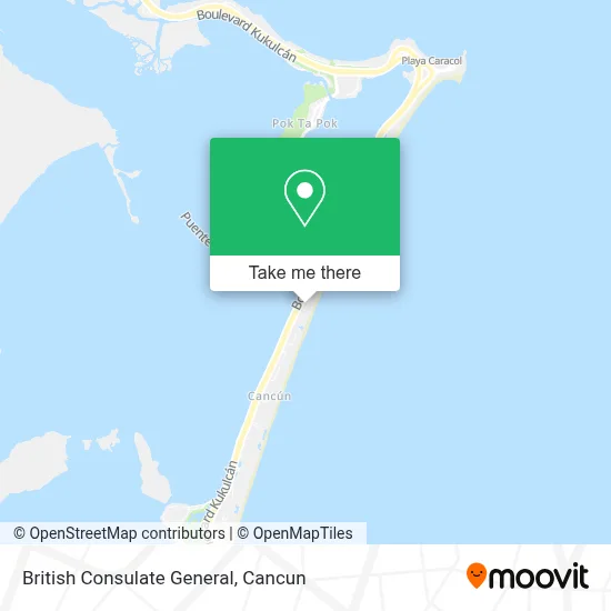 British Consulate General map