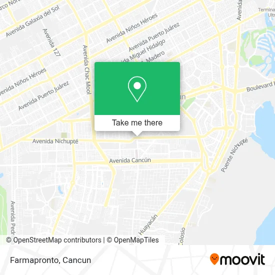 Farmapronto map