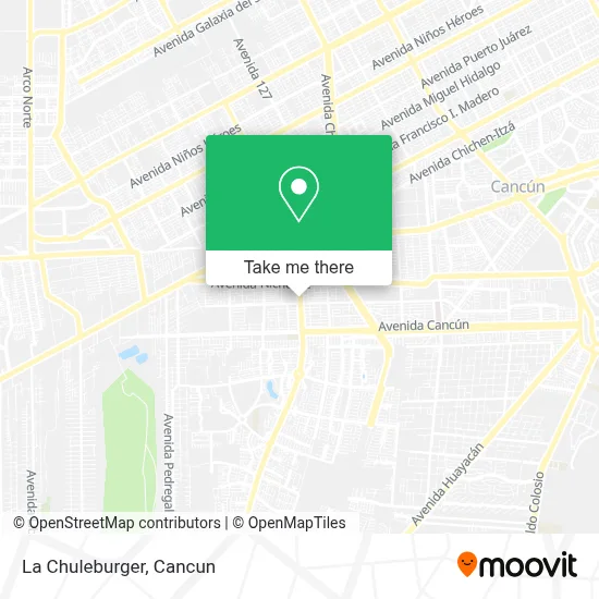 La Chuleburger map