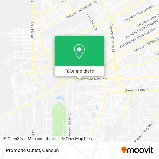 Promode Outlet map