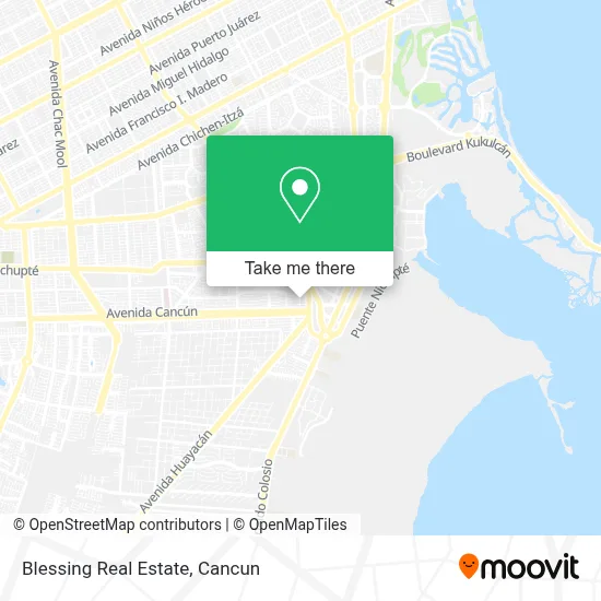 Blessing Real Estate map