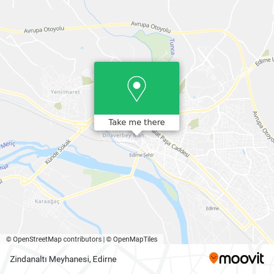 Zindanaltı Meyhanesi map