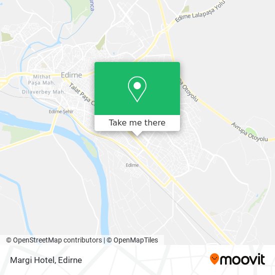 Margi Hotel map