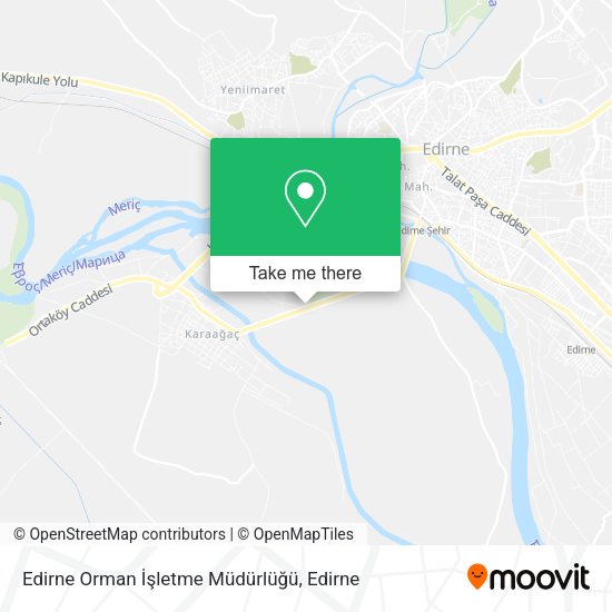 Edirne Orman İşletme Müdürlüğü map