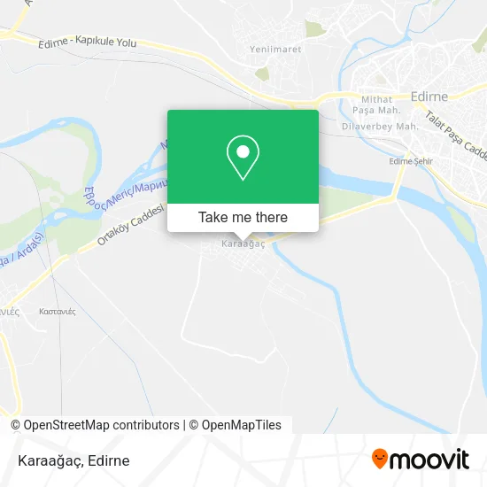 Karaağaç map