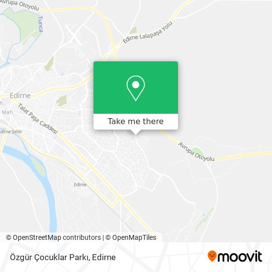 Özgür Çocuklar Parkı map