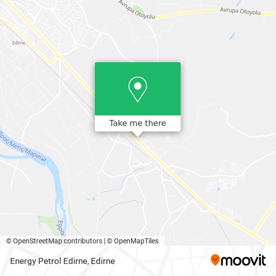 Energy Petrol Edirne map