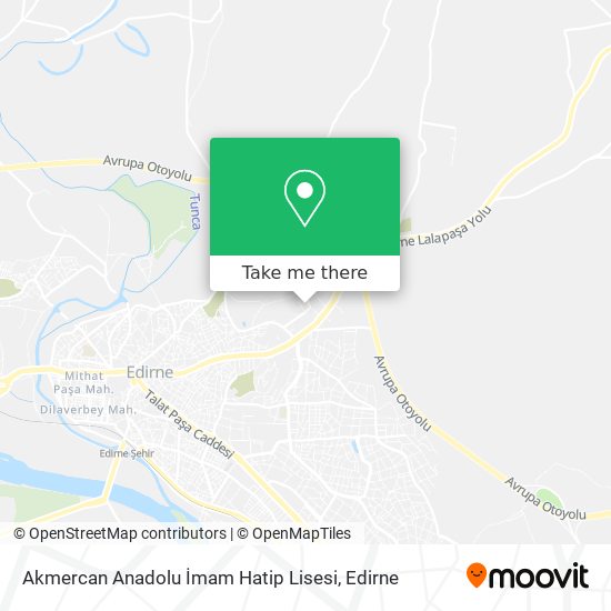Akmercan Anadolu İmam Hatip Lisesi map